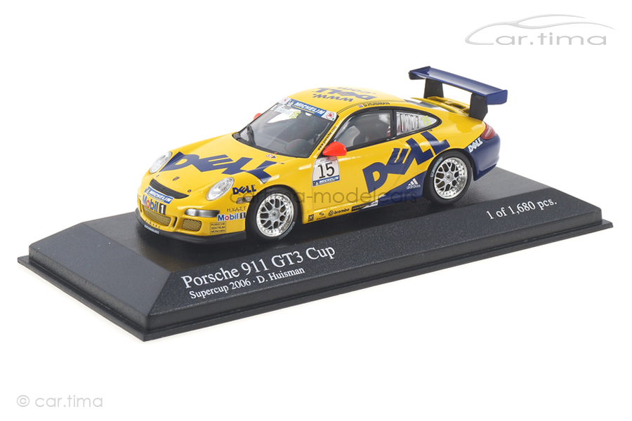 Porsche 911 GT3 Cup Supercup 2006 Huisman Minichamps 1:43 400066415 Porsche 911 GT3 Cup Supercup 2006 Huisman Minichamps 1:43 400066415