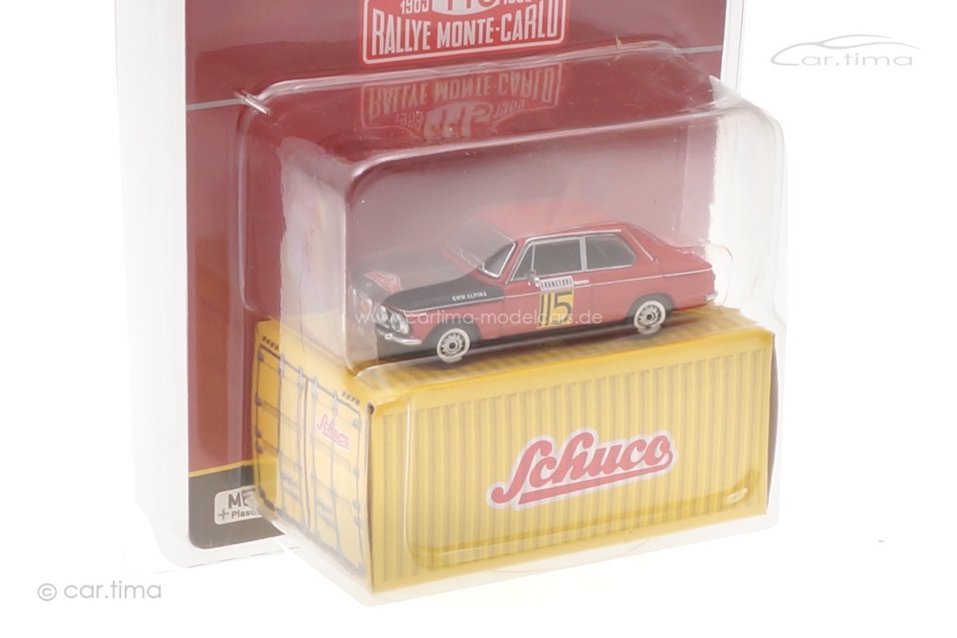 BMW 2002 Rallye Monte Carlo 1969 Schuco 1:64 T64S-007-MC69