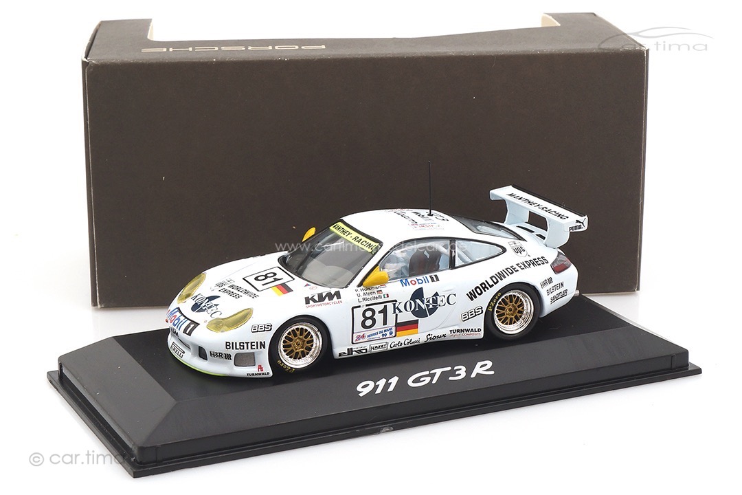Porsche 911 (996) GT3 R 24h Le Mans 1999 Alzen/Huisman/Riccitelli Minichamps 1:43 WAP02007110