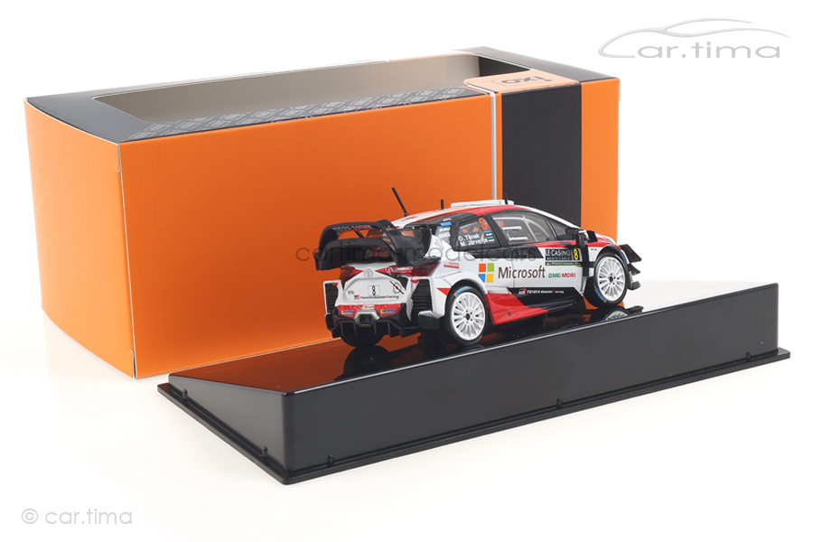 Toyota Yaris WRC Rallye Monte Carlo 2019 Tänak/Järveoja IXO 1:43 RAM722 Toyota Yaris WRC Rallye Monte Carlo 2019 Tänak/Järveoja IXO 1:43 RAM722