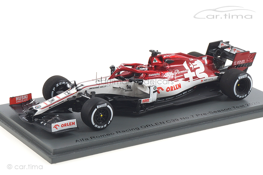 Alfa Romeo Sauber F1 C39 Barcelona Test 2020 Kimi Räikkönen Spark 1:43 S6452 Alfa Romeo Sauber F1 C39 Barcelona Test 2020 Kimi Räikkönen Spark 1:43 S6452