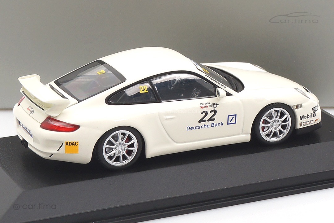 Porsche 911 (997) GT3 Deutsche Bank Minichamps 1:43 WAP02012018DB