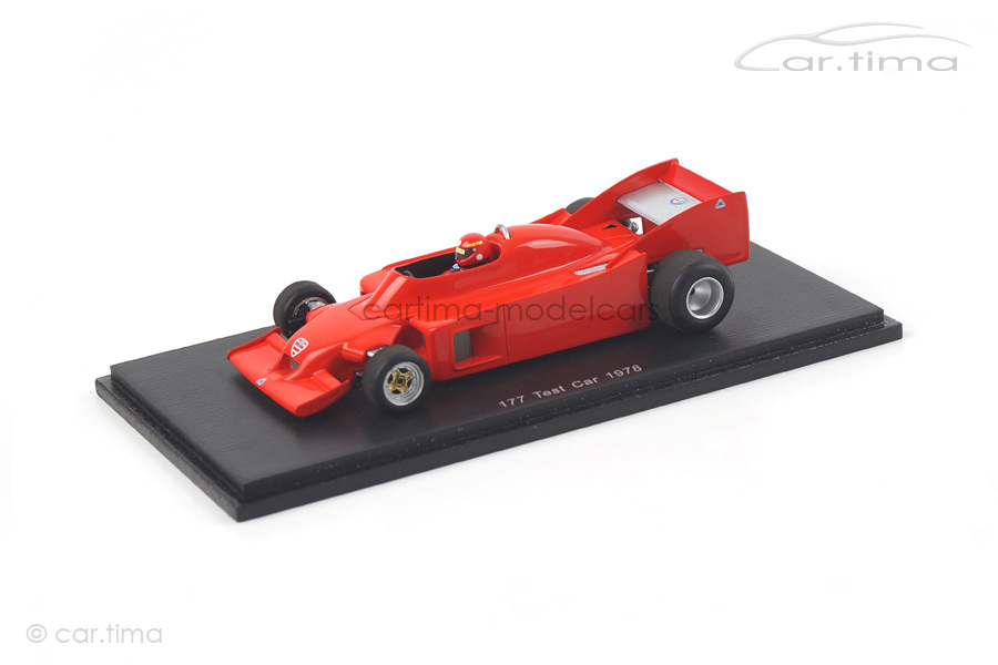 Alfa Romeo 177 Test 1978 Vittorio Brambilla Spark 1:43 S3895 Alfa Romeo 177 Test 1978 Vittorio Brambilla Spark 1:43 S3895