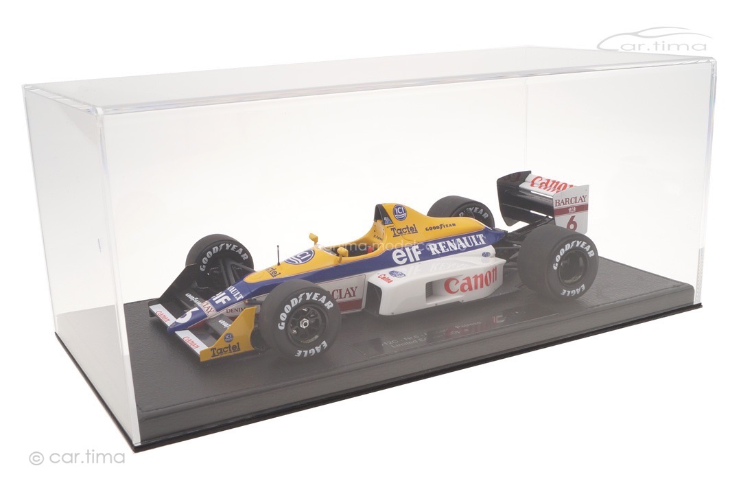 Williams FW12 GP 1989 Riccardo Patrese inkl. Vitrine GP Replicas 1:18 GP108B