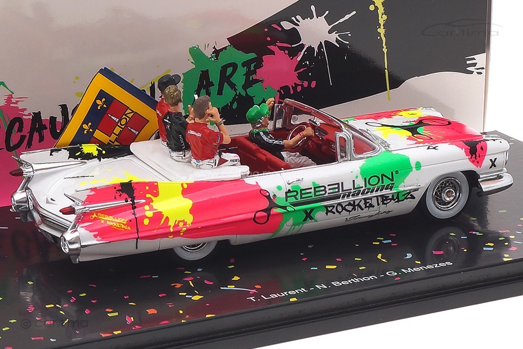 Cadillac Eldorado Parade des Pilotes Le Mans 2019 Rebellion Racing Spark 1:43 S7952 Cadillac Eldorado Parade des Pilotes Le Mans 2019 Rebellion Racing Spark 1:43 S7952