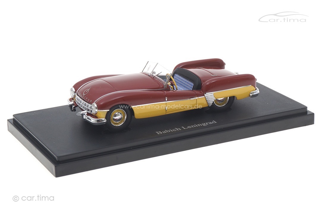 Babich Leningrad 1956 dunkelrot/gelb autocult 1:43 06050 Babich Leningrad 1956 dunkelrot/gelb autocult 1:43 06050