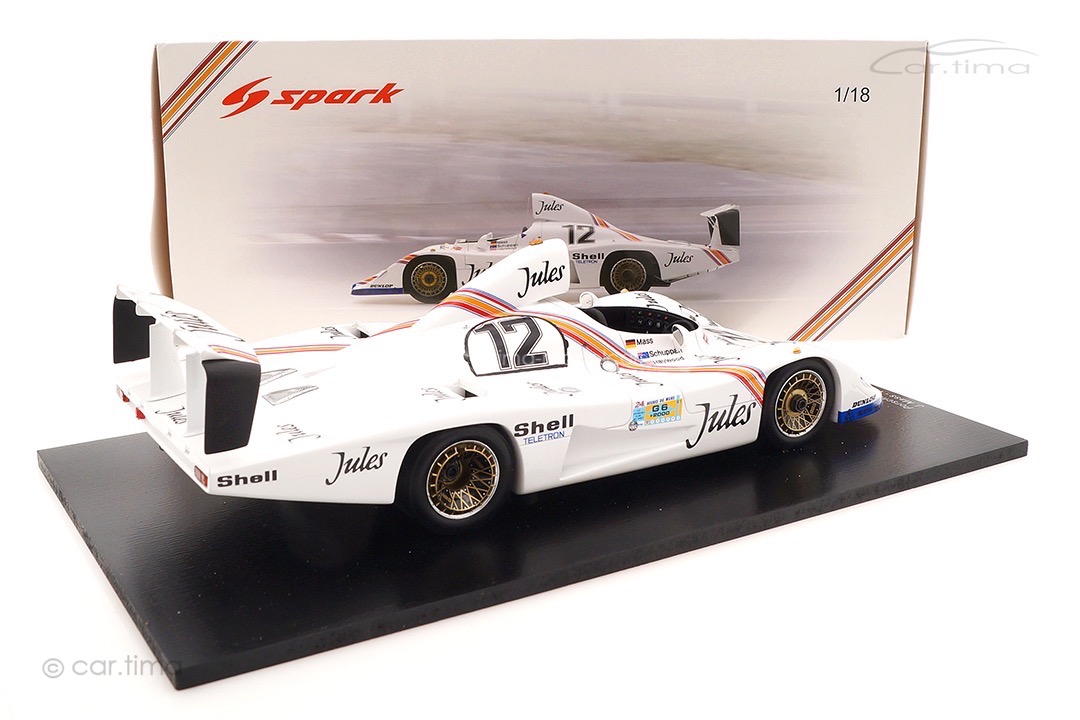 Porsche 936/81 24h Le Mans 1981 Haywood/Mass/Schuppan Spark 1:18 18S525
