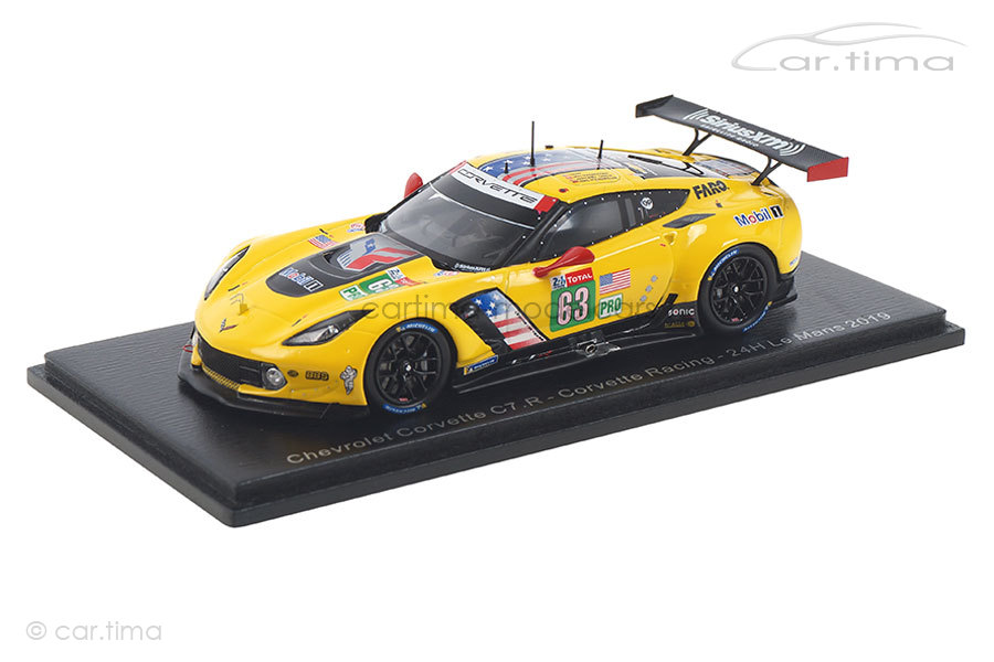 Chevrolet Corvette C7.R 24h Le Mans 2019 Magnussen/Rockenfeller Spark 1:43 S7928 Chevrolet Corvette C7.R 24h Le Mans 2019 Magnussen/Rockenfeller Spark 1:43 S7928