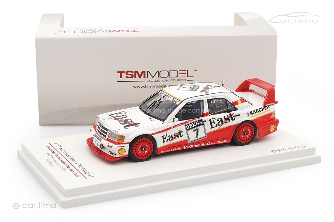 Mercedes-Benz 190E EVO2 DTM 1991 Kurt Thiim TSM 1:43 TSM124347