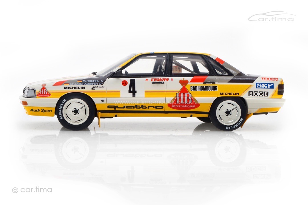Audi 200 quattro Rallye Monte Carlo 1987 Röhrl/Geistdörfer Ottomobile 1:18 OT439 Audi 200 quattro Rallye Monte Carlo 1987 Röhrl/Geistdörfer Ottomobile 1:18 OT439