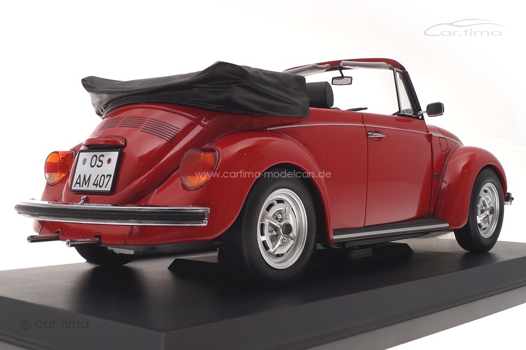 VW Volkswagen Käfer 1303 Cabriolet 1973 rot Norev 1:18 188529