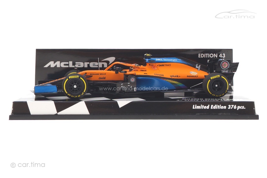 McLaren Renault MCL34 Italian GP 2020 L.Norris  Minichamps 1:43 537205104