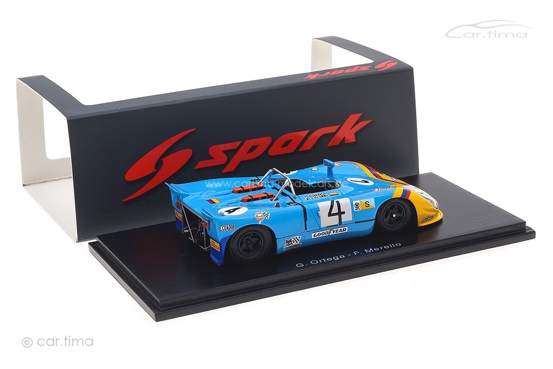 Porsche 908/02 24h Le Mans 1973 Merello/Ortega Spark 1:43 S9782 Porsche 908/02 24h Le Mans 1973 Merello/Ortega Spark 1:43 S9782