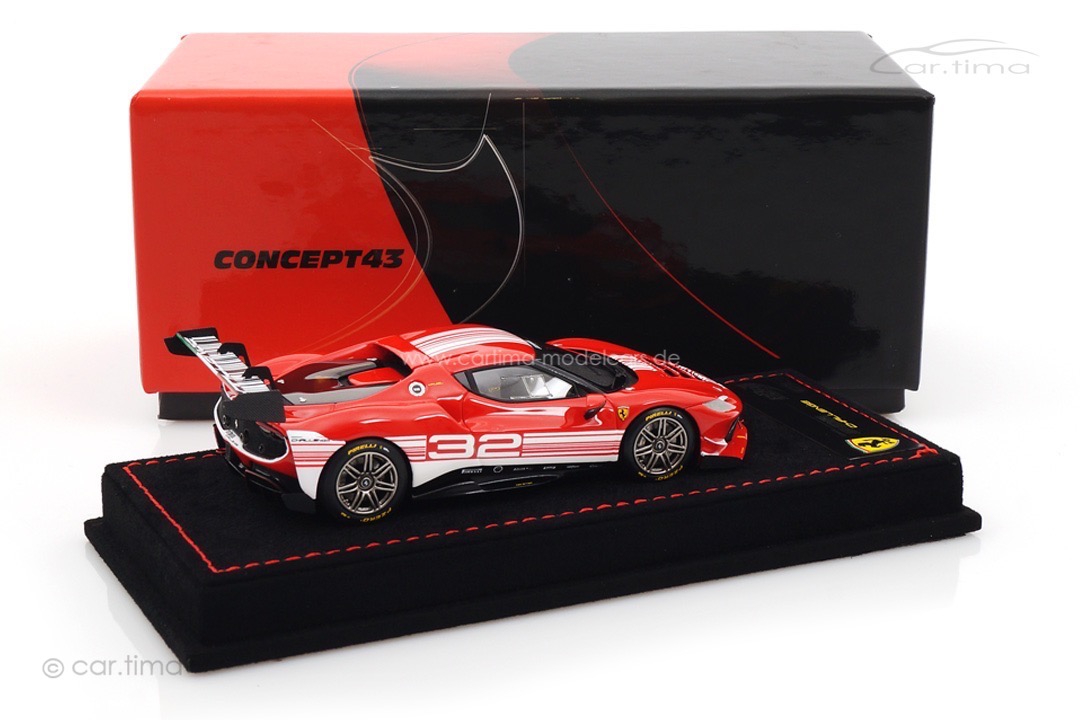 Ferrari 296 Challenge Finali Ferrari Mondiali al Mugello BBR 1:43 BBRC293