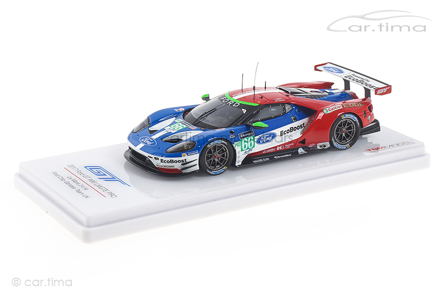 Ford GT 24h Le Mans 2017 Johnson/Mücke/Pla TSM 1:43 TSM430286 Ford GT 24h Le Mans 2017 Johnson/Mücke/Pla TSM 1:43 TSM430286