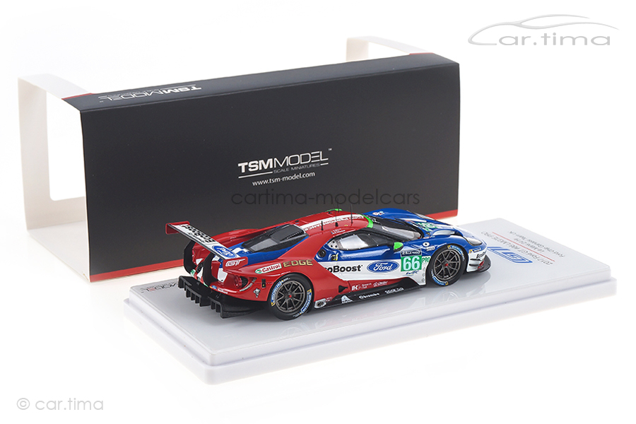 Ford GT 24h Le Mans 2017 Johnson/Mücke/Pla TSM 1:43 TSM430286 Ford GT 24h Le Mans 2017 Johnson/Mücke/Pla TSM 1:43 TSM430286