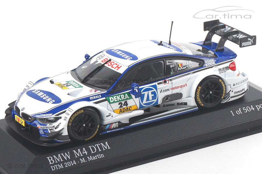 BMW M4 DTM (F82) DTM 2014 Maxime Martin Minichamps 1:43 410142424 BMW M4 DTM (F82) DTM 2014 Maxime Martin Minichamps 1:43 410142424