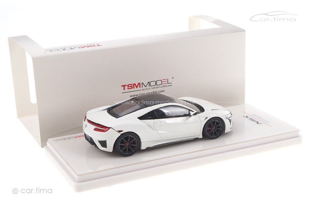 Honda NSX 2017 (RHD) 130R White / Black wheels TSM 1:43 TSM430262 Honda NSX 2017 (RHD) 130R White / Black wheels TSM 1:43 TSM430262