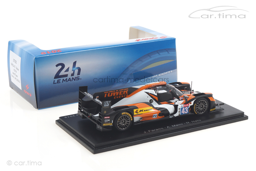 ORECA 07-Gibson 24h Le Mans 2019 Farano/Maini/Nato Spark 1:43 S7923 ORECA 07-Gibson 24h Le Mans 2019 Farano/Maini/Nato Spark 1:43 S7923