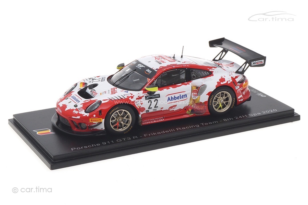 Porsche 911 GT3 R 24h Spa 2020 Bergmeister/Makowiecki/Olsen Spark 1:43 SB376