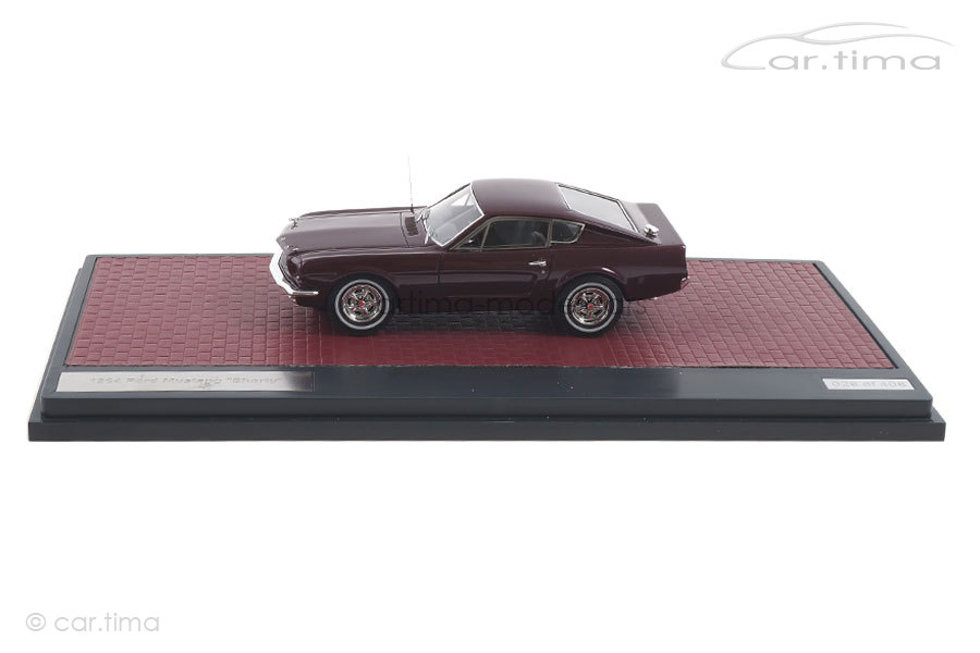 Ford Mustang Fastback Shorty 1964 rot met. Matrix 1:43 MX50603-011 Ford Mustang Fastback Shorty 1964 rot met. Matrix 1:43 MX50603-011