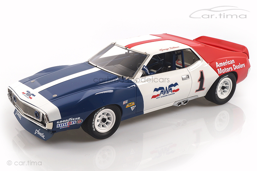 AMC Javelin Trans Am Champion 1972 George Follmer Real Art Replicas 1:18 RAR18004