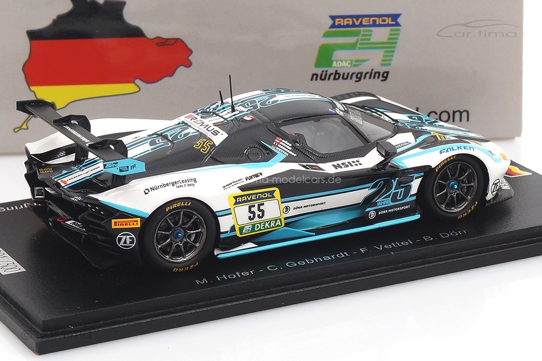 KTM X-Bow GT2 Winner SP11 24h Nürburgring 2024 Dörr/Gebhardt/Hofer/Vettel Spark 1:43 SG951