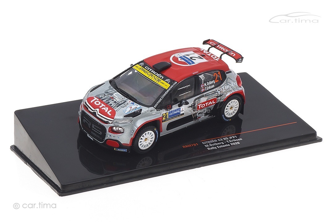 Citroën C3 R5 Rallye Estonia 2020 Östberg/Eriksen IXO 1:43 RAM761 Citroën C3 R5 Rallye Estonia 2020 Östberg/Eriksen IXO 1:43 RAM761