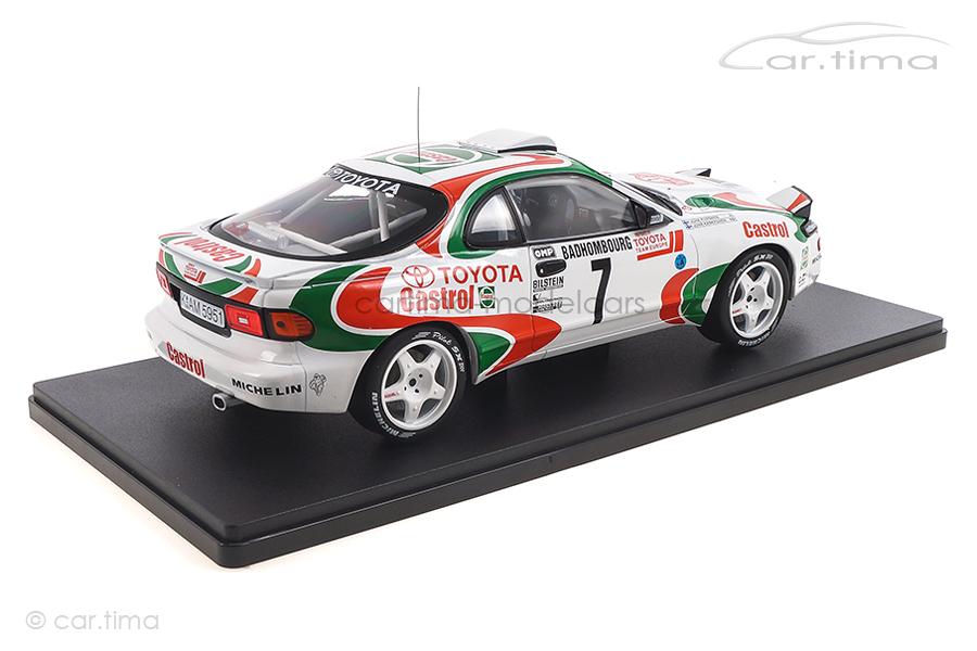 Toyota Celica ST185 Rallye Monte Carlo 1993 Kankkunen/Pironen IXO 1:18 18RMC041B Toyota Celica ST185 Rallye Monte Carlo 1993 Kankkunen/Pironen IXO 1:18 18RMC041B