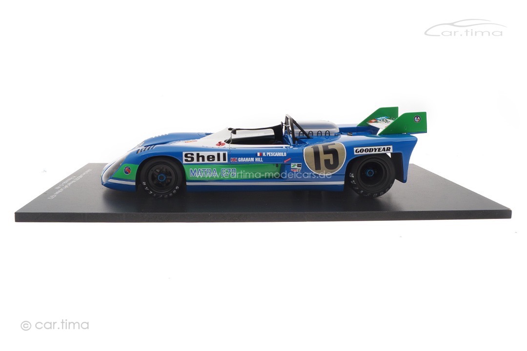 Matra Simca MS 670 Winner 24h Le Mans 1972 Hill/Pescarolo Spark 1:18 18LM72