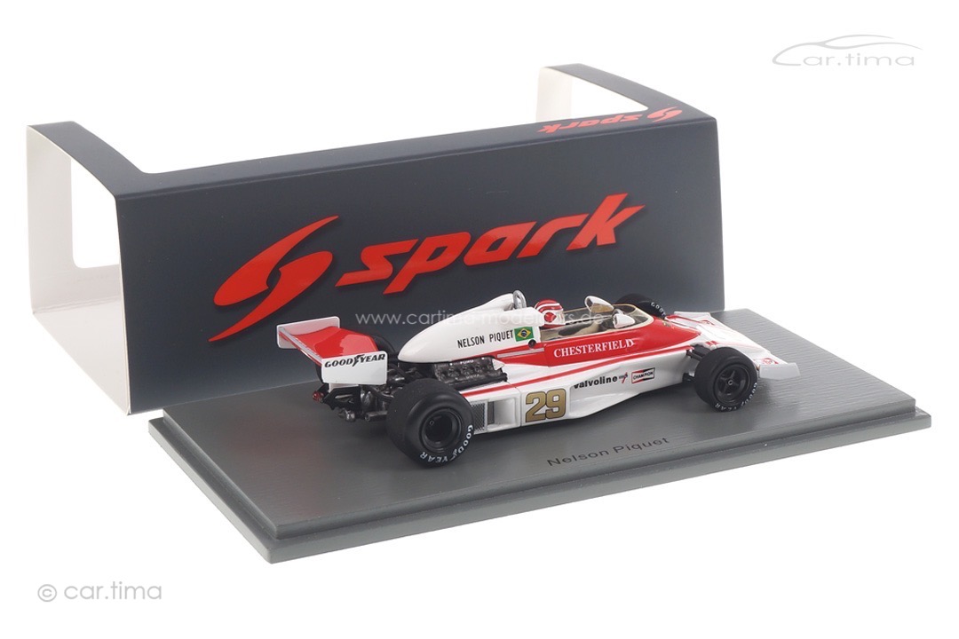 McLaren M23 GP Österreich 1978 Nelson Piquet Spark 1:43 S5747 McLaren M23 GP Österreich 1978 Nelson Piquet Spark 1:43 S5747
