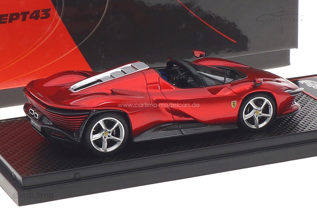 Ferrari Daytona SP3 Serie Icona Rosso Metallizzato BBR 1:43 BBRC267A Ferrari Daytona SP3 Serie Icona Rosso Metallizzato BBR 1:43 BBRC267A