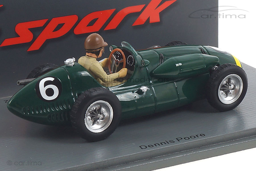 Connaught A GP Great Britain 1952 Dennis Poore Spark 1:43 S7241