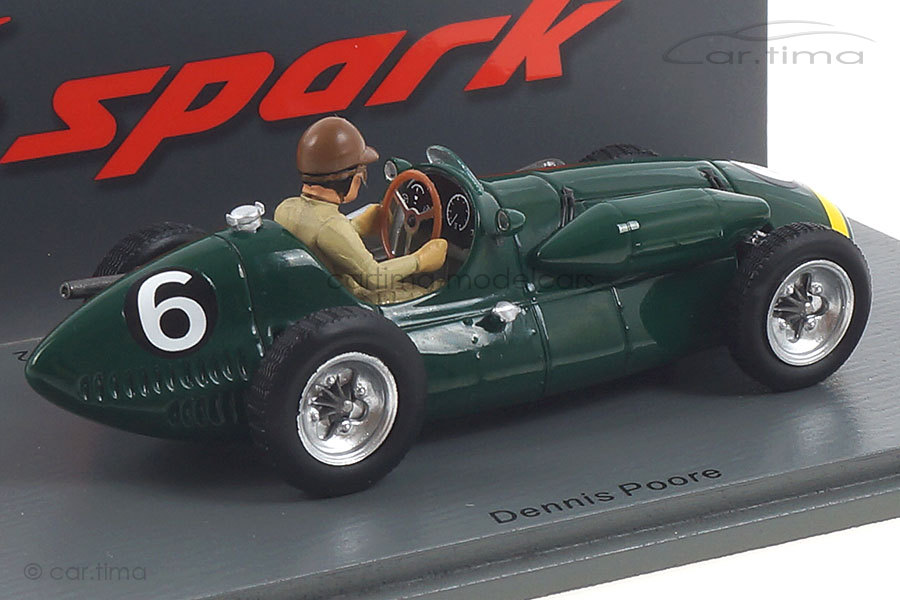 Connaught A GP Great Britain 1952 Dennis Poore Spark 1:43 S7241 Connaught A GP Great Britain 1952 Dennis Poore Spark 1:43 S7241