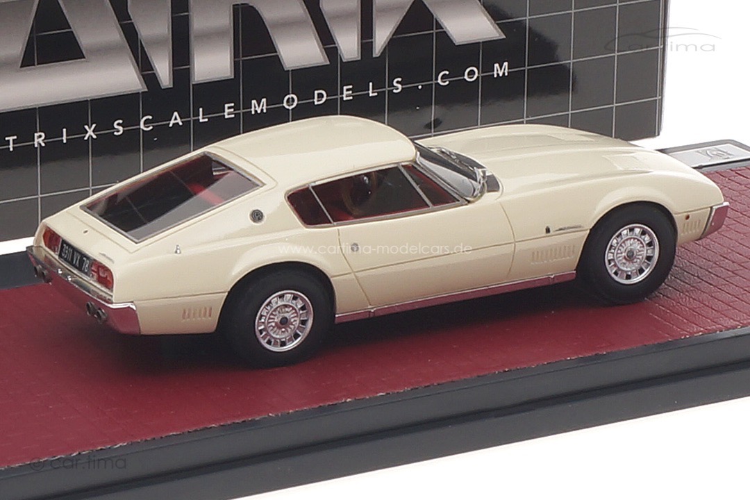 Jensen Nova Vignale 1967 weiß Matrix 1:43 MX41002-162