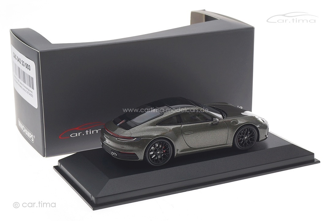 Porsche 911 (992) Carrera 4S Aventuringrünmet./Rad schwarz Minichamps car.tima CUSTOMIZED 1:43 Porsche 911 (992) Carrera 4S Aventuringrünmet./Rad schwarz Minichamps car.tima CUSTOMIZED 1:43