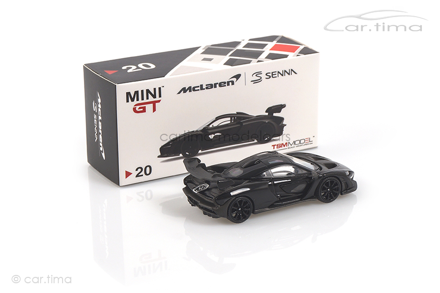McLaren Senna (LHD) Onyx black MINI GT 1:64 MGT00020-L McLaren Senna (LHD) Onyx black MINI GT 1:64 MGT00020-L