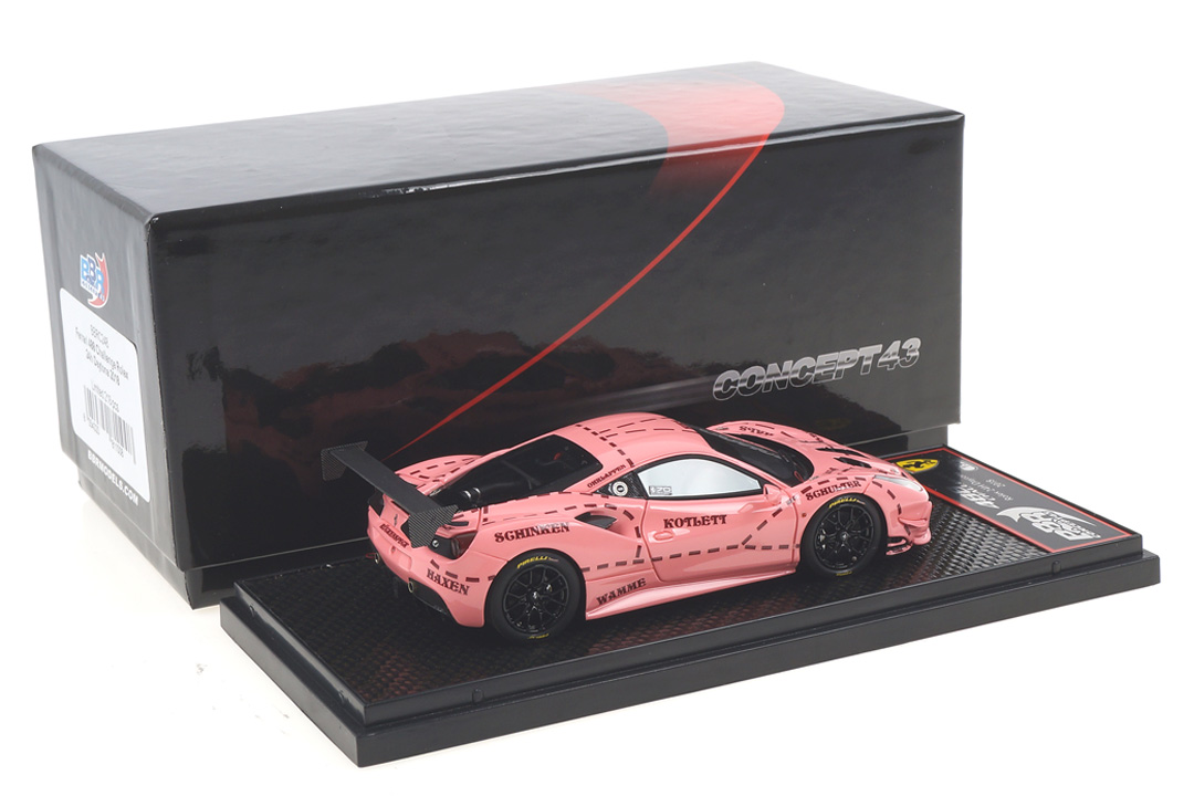Ferrari 488 Challenge Rolex 24h Daytona 2018 BBR 1:43 BBRC248 Ferrari 488 Challenge Rolex 24h Daytona 2018 BBR 1:43 BBRC248