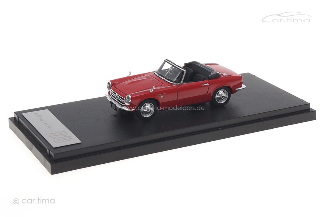 Honda S800 1967 Scarlet red Mark43 1:43 PM4375R