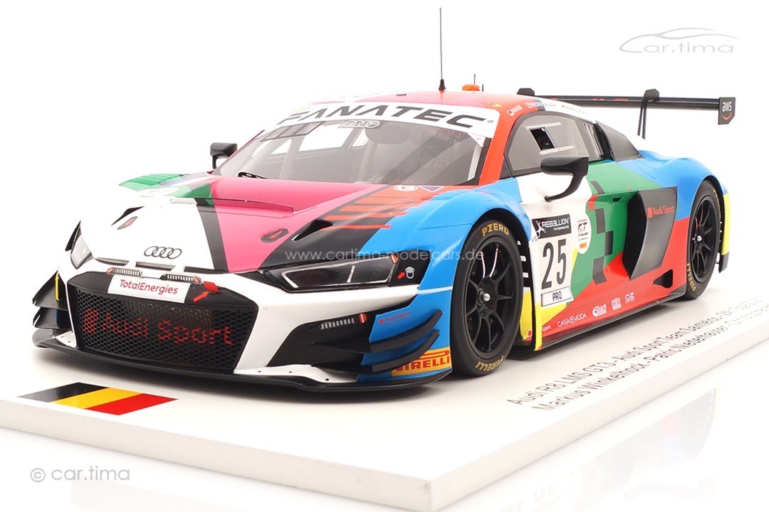 Audi R8 LMS GT3 24h Spa 2021 Winkelhock/Niederhauser/Haase Spark 1:18 FF011