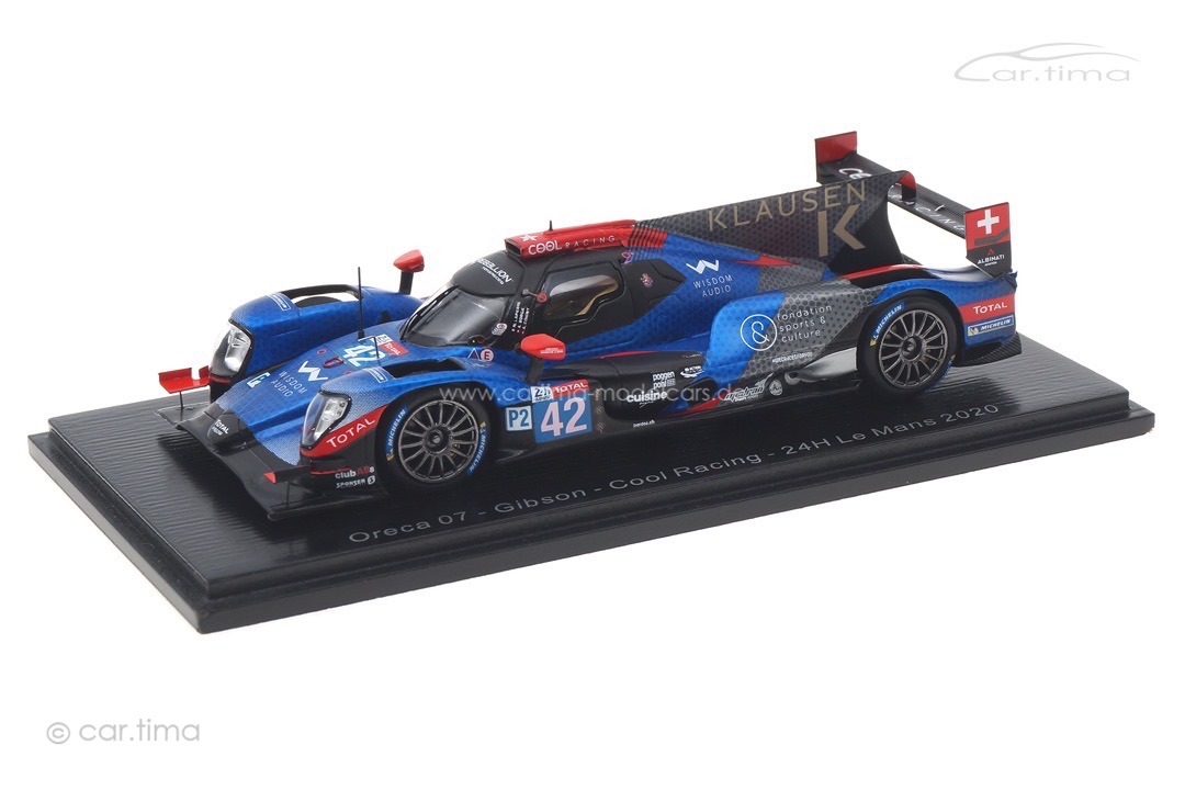 Oreca 07-Gibson 24h Le Mans 2020 Borga/Coigny/Lapierre Spark 1:43 S7980