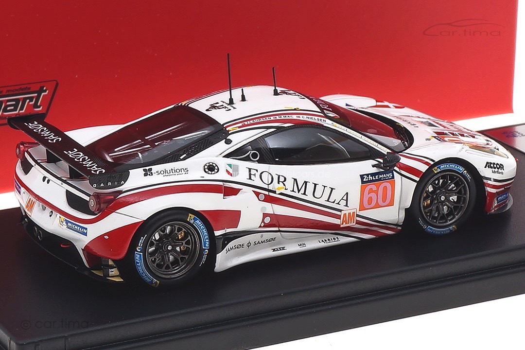 Ferrari 458 GT2 24h Le Mans 2016 Mac/Laursen/Nielsen LookSmart 1:43 LSLM036 Ferrari 458 GT2 24h Le Mans 2016 Mac/Laursen/Nielsen LookSmart 1:43 LSLM036