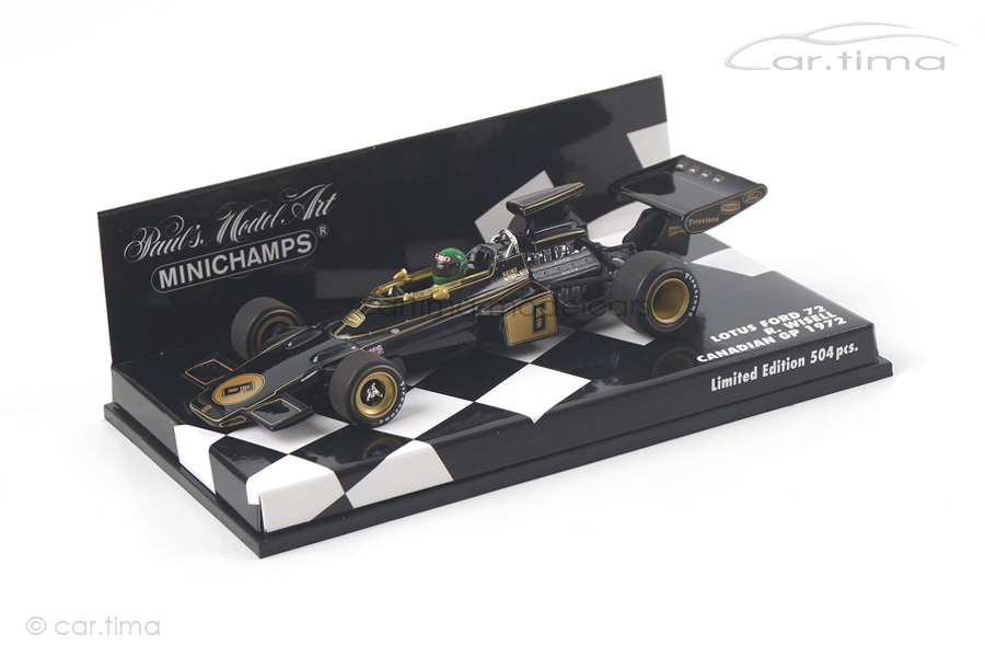 Lotus Ford 72 Canadian GP 1972 Reine Wisell Minichamps 1:43 400720006