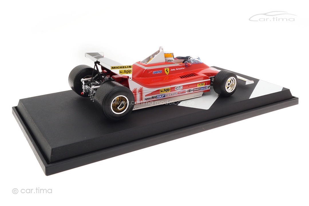 Ferrari 312 T4 Winner GP Monaco 1979 Jody Scheckter Bburago 1:18 18-16814JS Ferrari 312 T4 Winner GP Monaco 1979 Jody Scheckter Bburago 1:18 18-16814JS