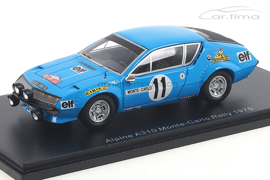 Alpine A310 Rallye Monte Carlo 1975 Warmbold/Davenport Spark 1:43 S5494 Alpine A310 Rallye Monte Carlo 1975 Warmbold/Davenport Spark 1:43 S5494