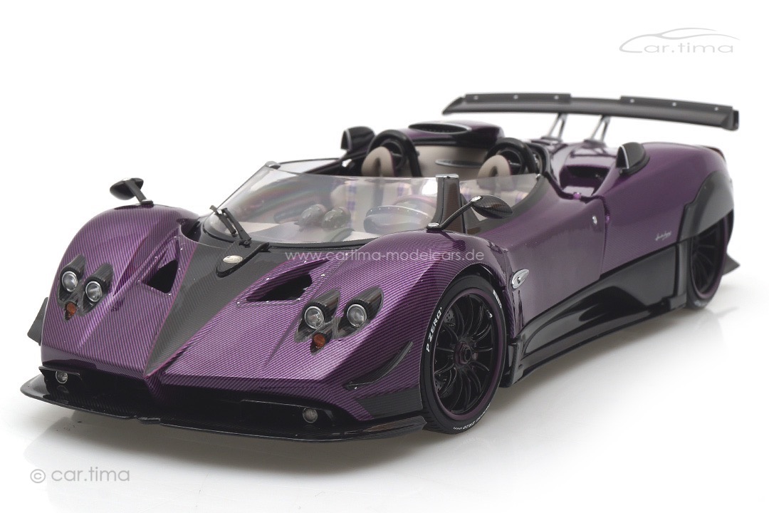 Pagani Zonda HP Barchetta Carbon purple LCD 1:18 LCD18009-PU Pagani Zonda HP Barchetta Carbon purple LCD 1:18 LCD18009-PU