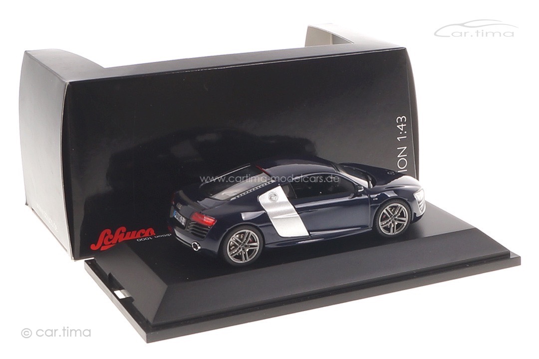 Audi R8 V10 Estoril blau Schuco 1:43 450750200