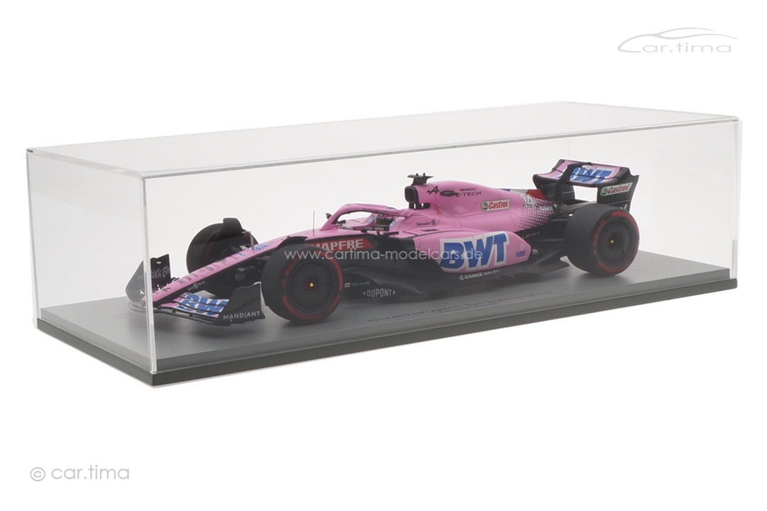 Alpine A522 GP Bahrain 2022 Fernando Alonso Spark 1:18 18S752 Alpine A522 GP Bahrain 2022 Fernando Alonso Spark 1:18 18S752