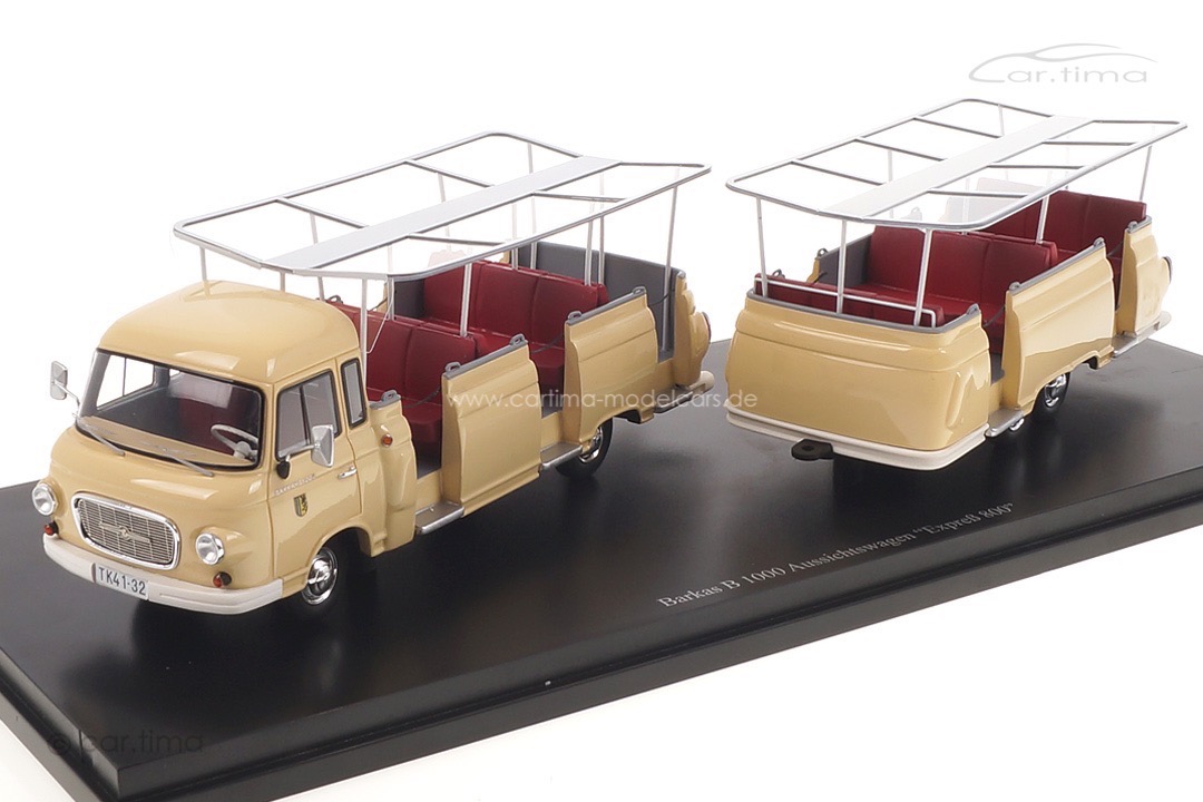 Barkas B 1000 Aussichtswagen Expreß 800 1965 autocult 1:43 10007 Barkas B 1000 Aussichtswagen Expreß 800 1965 autocult 1:43 10007