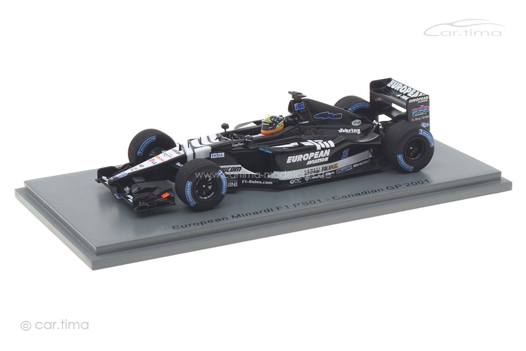 Minardi PS01 GP Canada 2001 Tarso Marques Spark 1:43 S4849 Minardi PS01 GP Canada 2001 Tarso Marques Spark 1:43 S4849